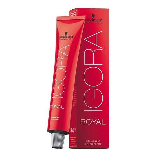 Краска для волос Schwarzkopf Igora Royal 4-68 Средний коричневый шоколадный красный 60 мл в Улыбка Радуги