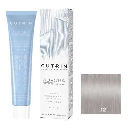 Крем-краситель AURORA DEMI PERMANENT LUMINOUS CUTRIN .12 ледяной щербет 60 мл в Улыбка Радуги