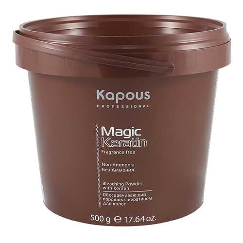 Пудра для волос Kapous Professional Magic Keratin Non Ammonia 500 мл в Улыбка Радуги