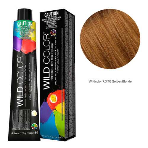 Wildcolor - Стойкая крем-краска Permanent Hair Color 7.3 7G Золотой блонд 180 мл в Улыбка Радуги