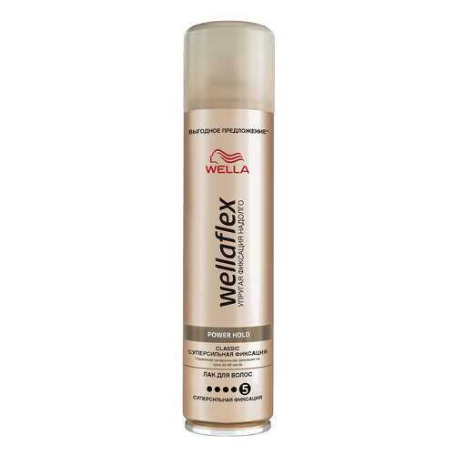 Лак для волос Wella Wellaflex Classic 400 мл в Улыбка Радуги