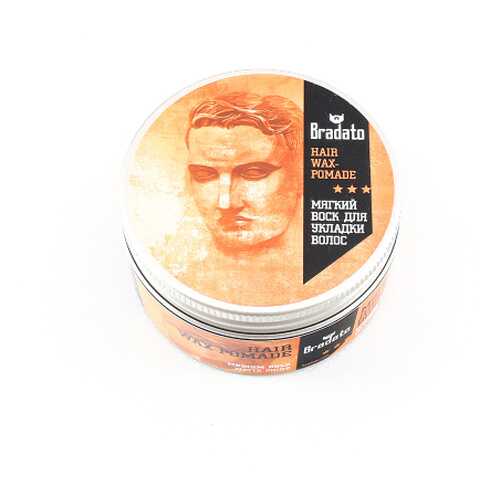 Мягкий воск для волос Bradato hair wax pomade 100 мл в Улыбка Радуги