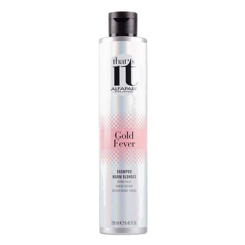 Шампунь Alfaparf Thats it Gold Fever Shampoo 250 мл в Улыбка Радуги