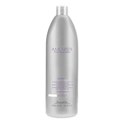 Шампунь для светлых и седых волос FarmaVita Amethyste Silver Shampoo 1000 мл в Улыбка Радуги