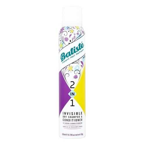 Сухой шампунь-кондиционер 2в1 BATISTE VANILLA & PASSIO 200 мл в Улыбка Радуги